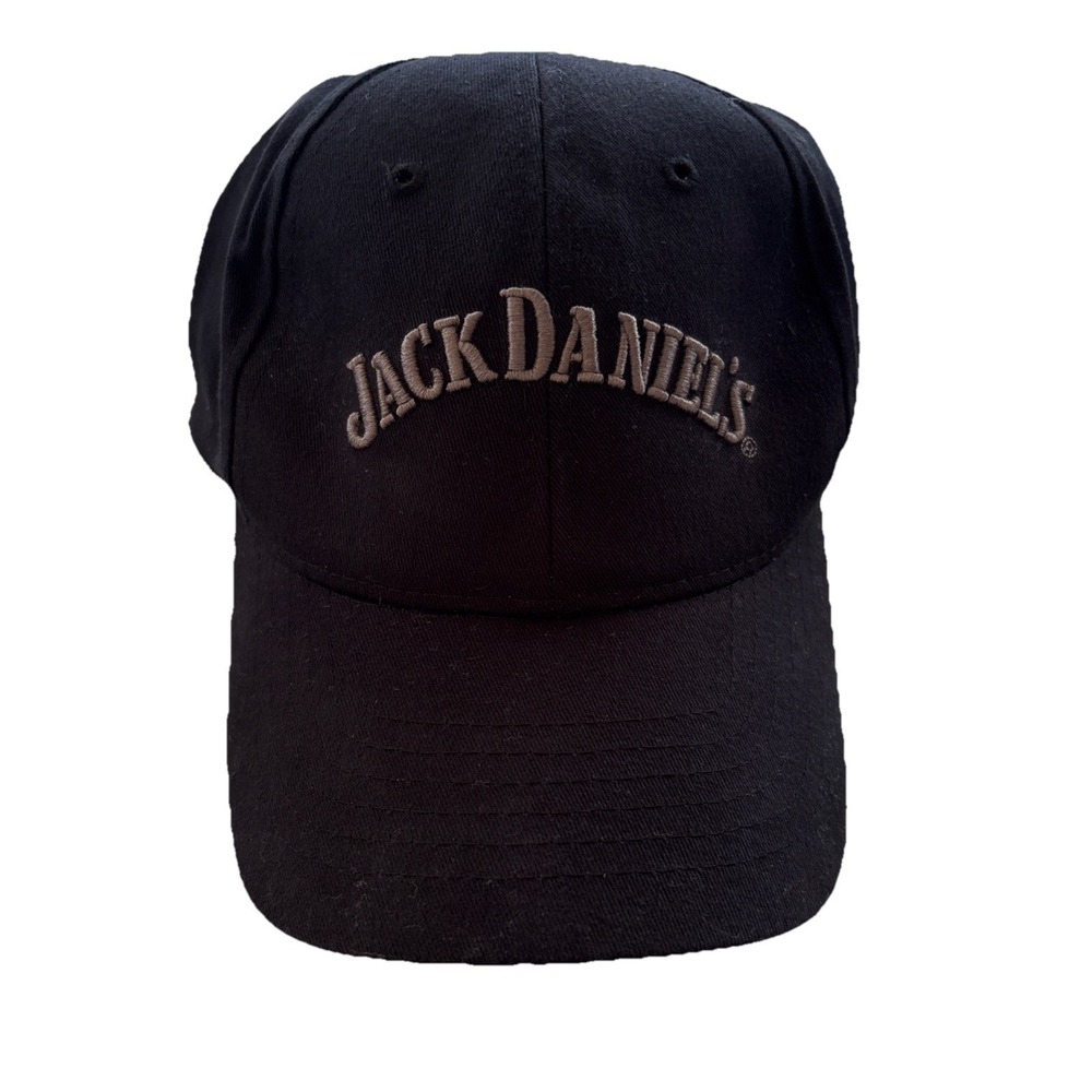 Jack Daniels Hat Cap Snapback Black Gray Embroidered Old No 7‎ Tennesee Whiskey